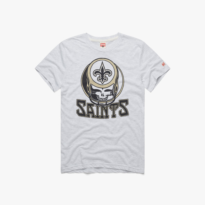 Homage x Starter New Orleans Saints Pullover Jacket from Homage. | Officially Licensed Vintage NFL Apparel from Homage Pro Shop.