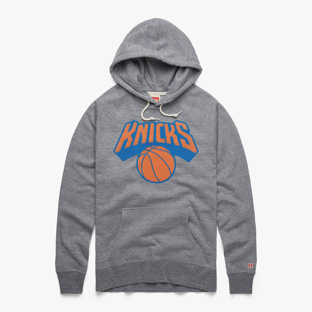 New York Knicks Logo Hoodie | Men's New York Knicks Hoodie – HOMAGE