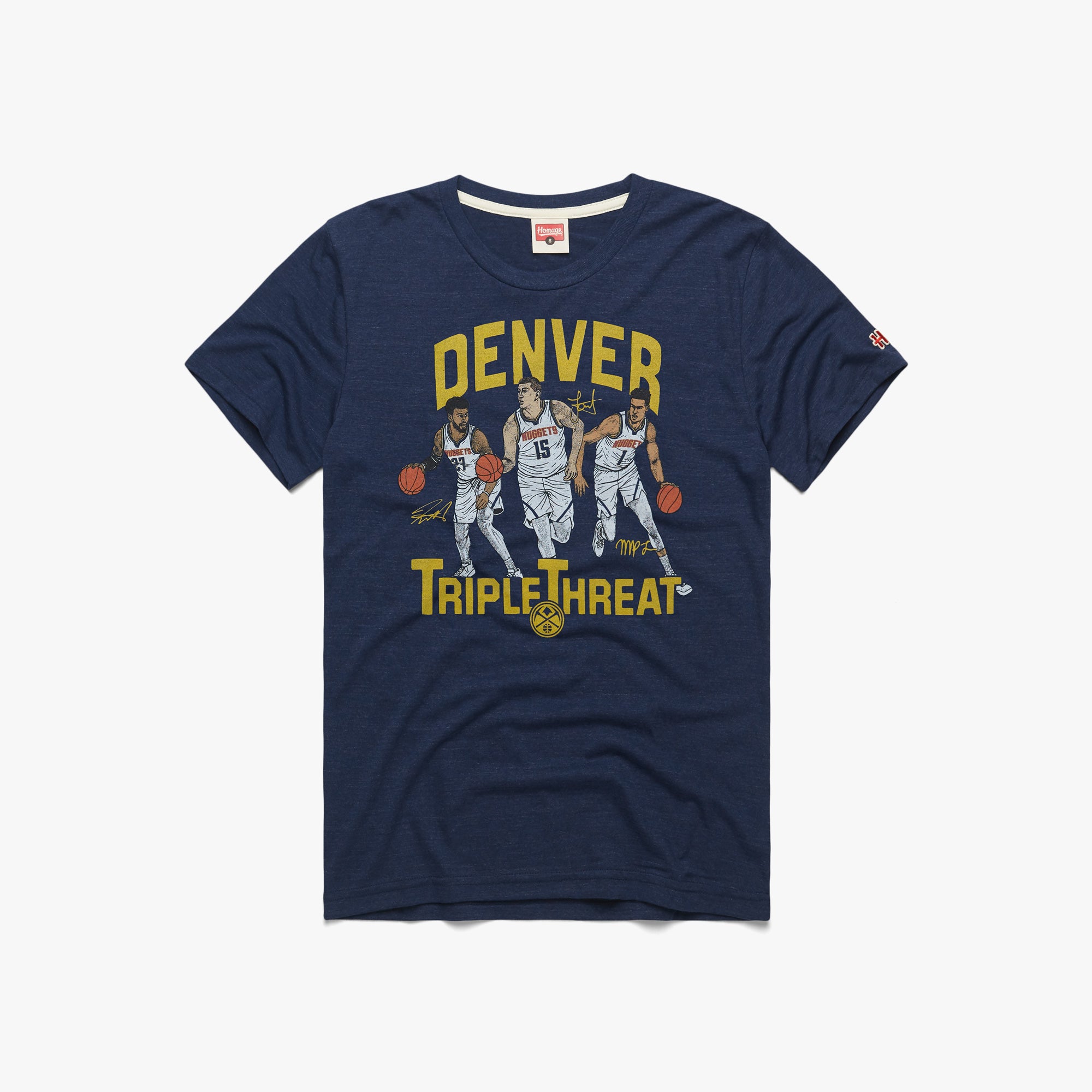 Angelic Denver Nuggets Graphic Tees Customized T-shirt