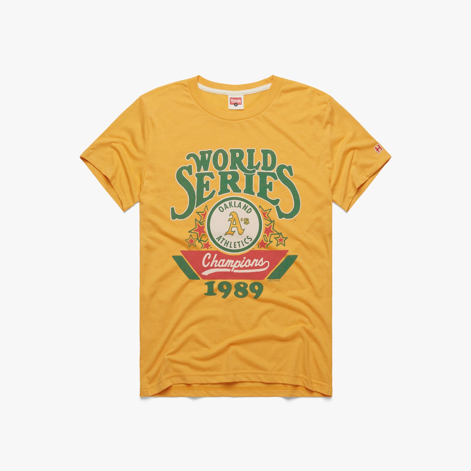 Oakland A's 1989 Champs  Retro Oakland Athletic's MLB T-Shirt – HOMAGE