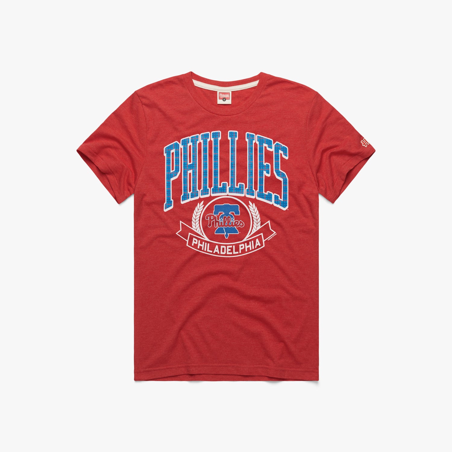 Philadelphia Phillies Plaid  Retro Philadelphia Phillies T-Shirt
