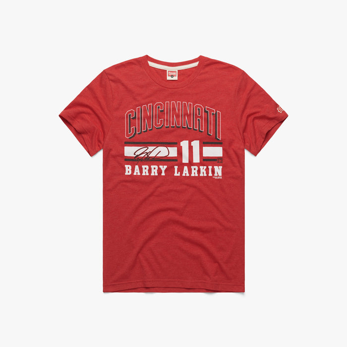 Reds Barry Larkin Signature Jersey