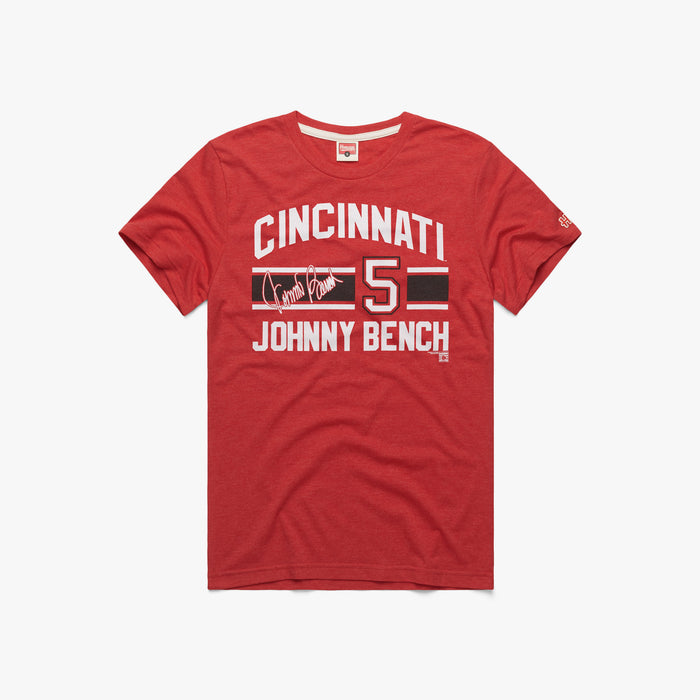 Reds Johnny Bench Signature Jersey