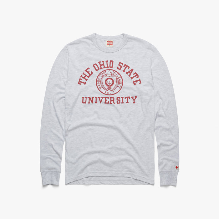 Seal Of The Ohio State University Long Sleeve Tee