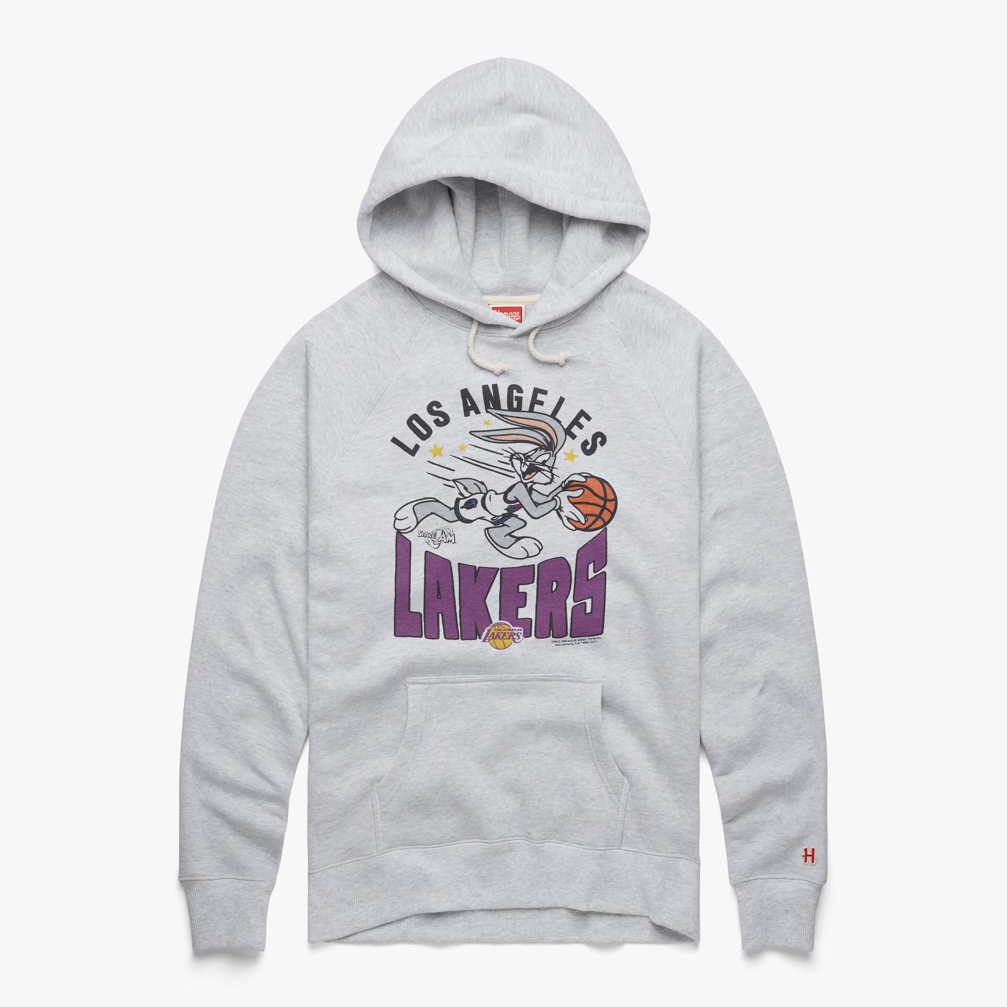 Mitchell & Ness LA Lakers Vintage Classic Logo Womens Basketball Hoodie