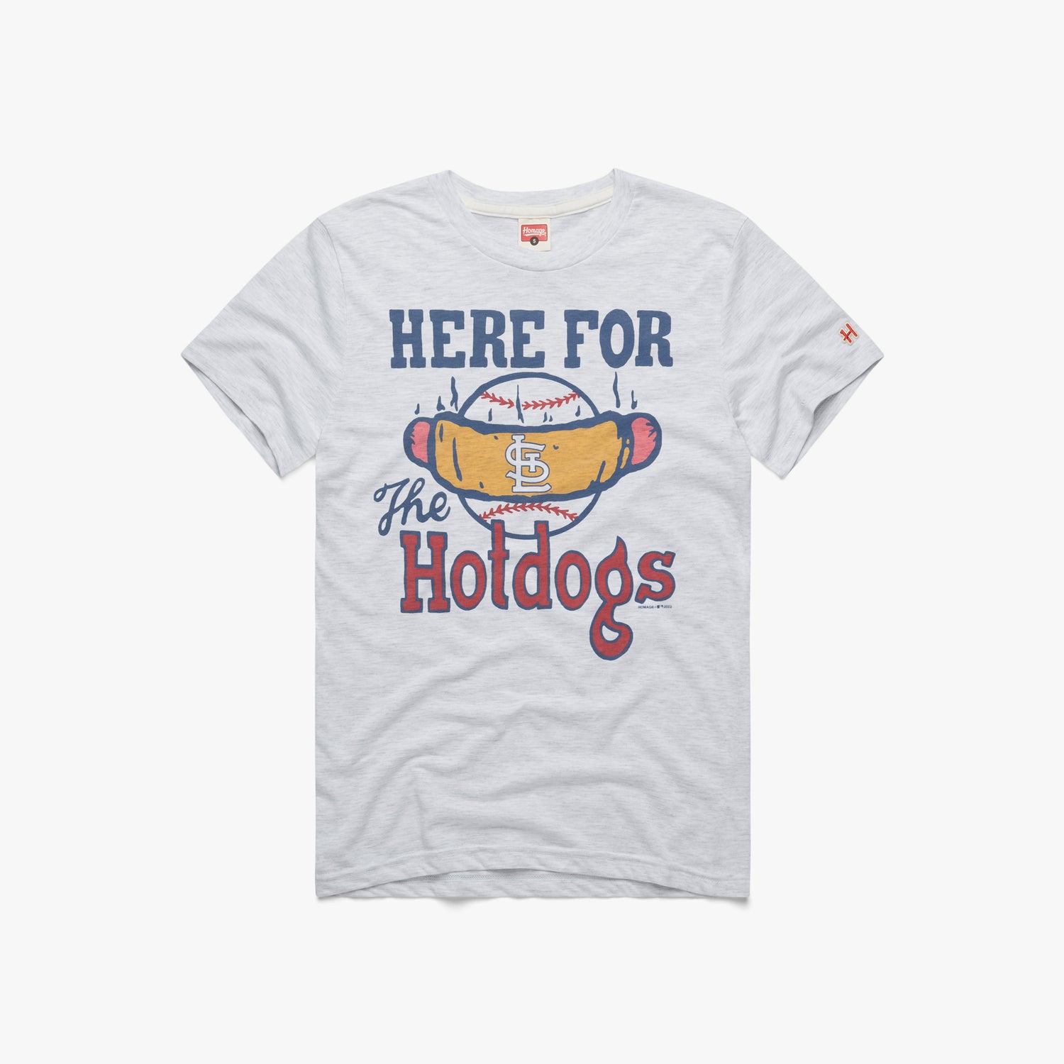 St. Louis Stars T-Shirt from Homage. | Gold | Vintage Apparel from Homage.