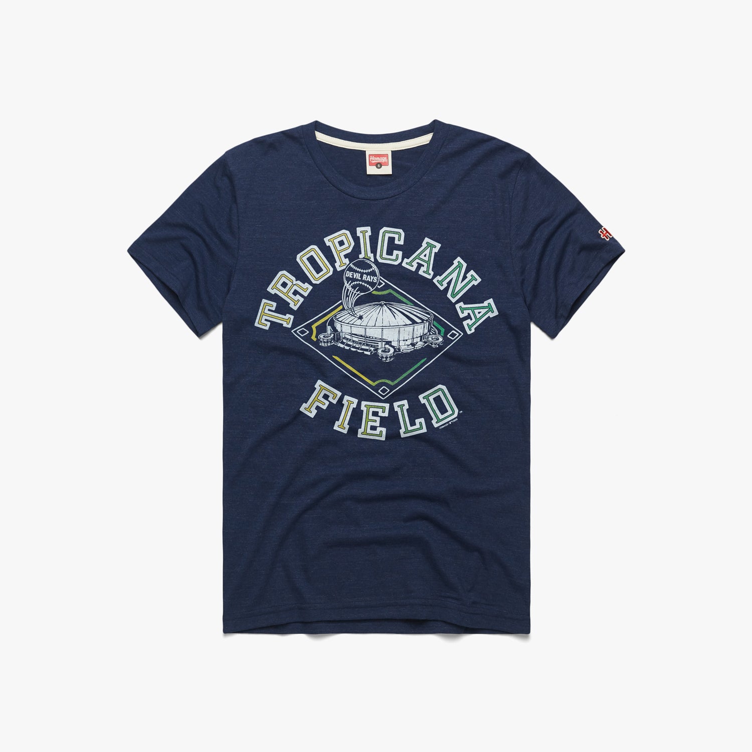 Tampa Bay Rays Tropicana Field | Men\'s Retro Rays T-Shirt – HOMAGE