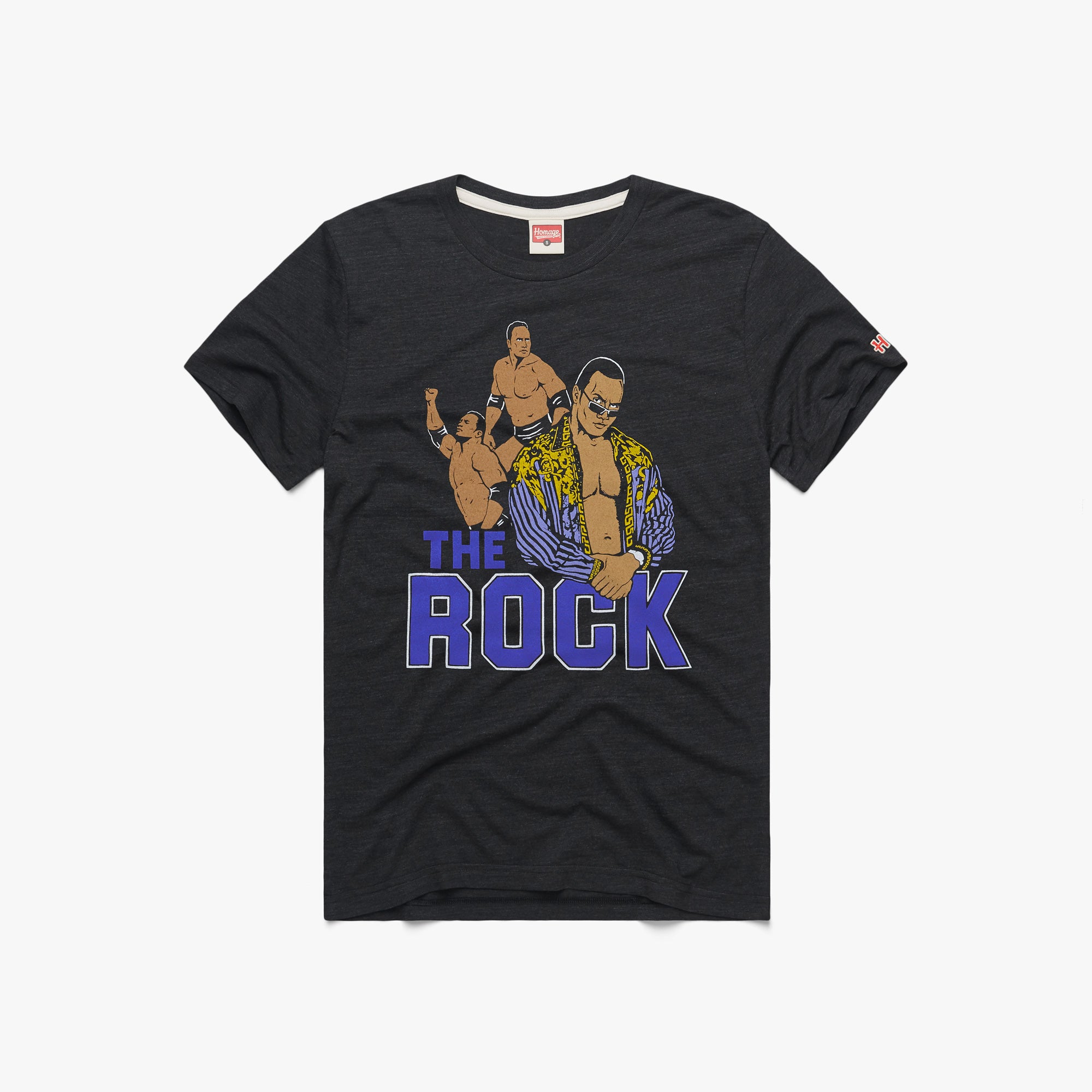 sekstant underkjole personificering The Rock | Retro Dwayne Johnson WWE Wrestling Legend T-Shirt – HOMAGE