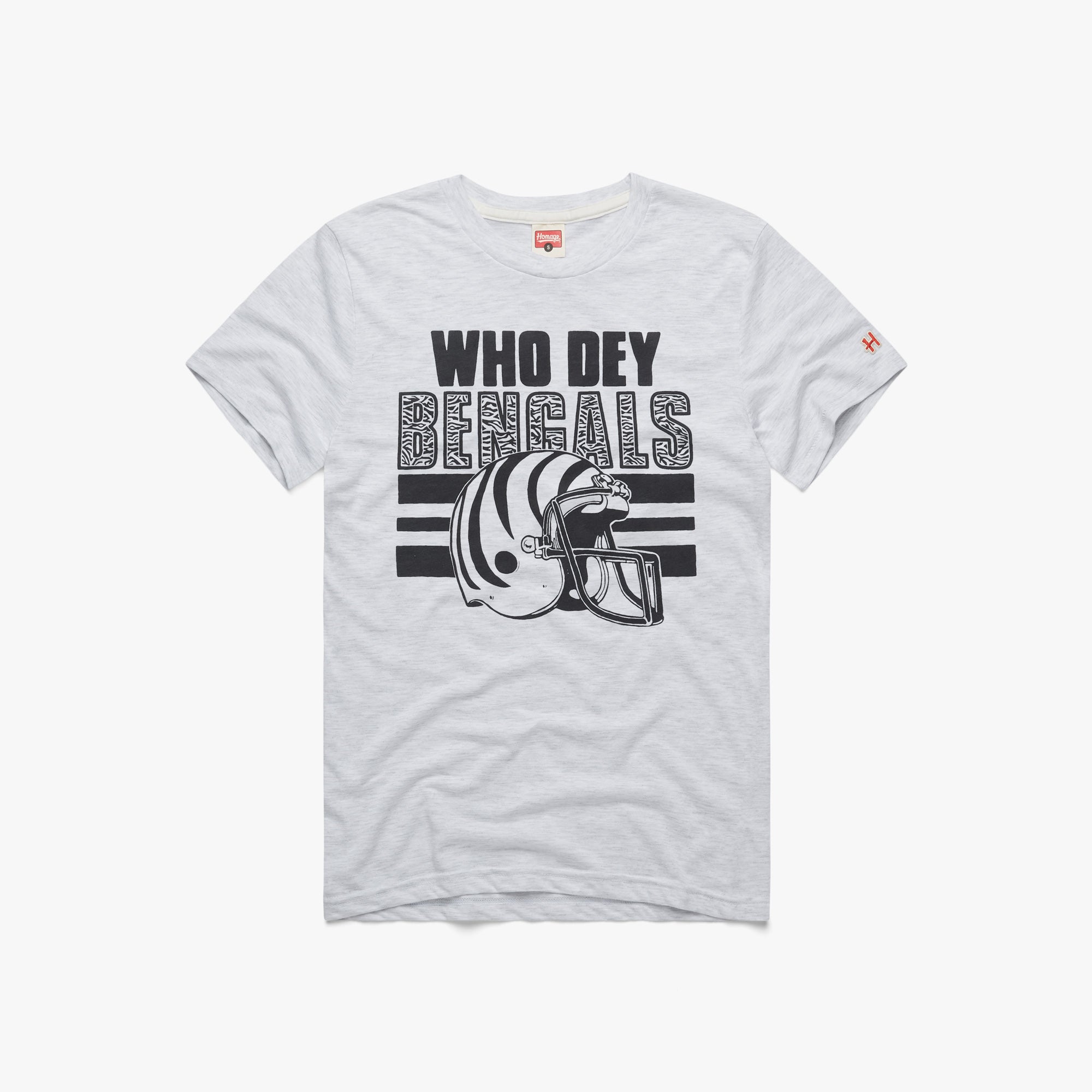 Cincinnati Bengals White Bengal  Retro Cincinnati Bengals T-Shirt – HOMAGE