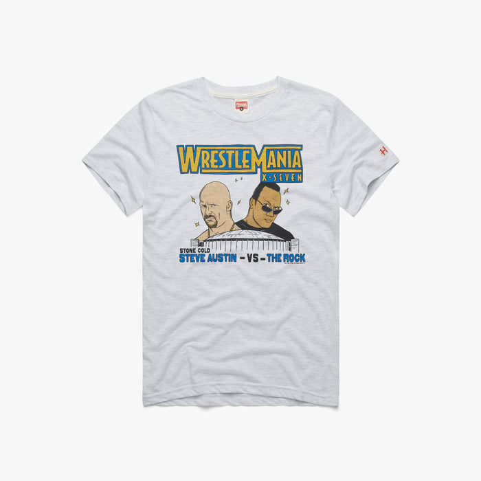 Team Bring It Stars and Stripes T-Shirt from Homage | Grey | Vintage WWE Apparel from Homage.